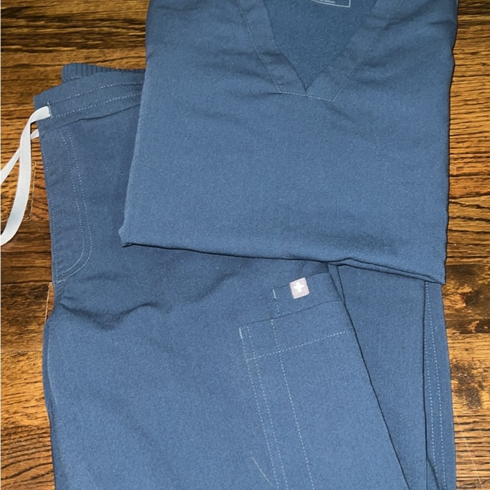 Women’s Blue Scrub Pants